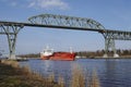 Hochdonn Ã¢â¬â Chemical tanker Crystal Skye at the Kiel Canal